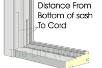 The DIY World - Recording Sash Window